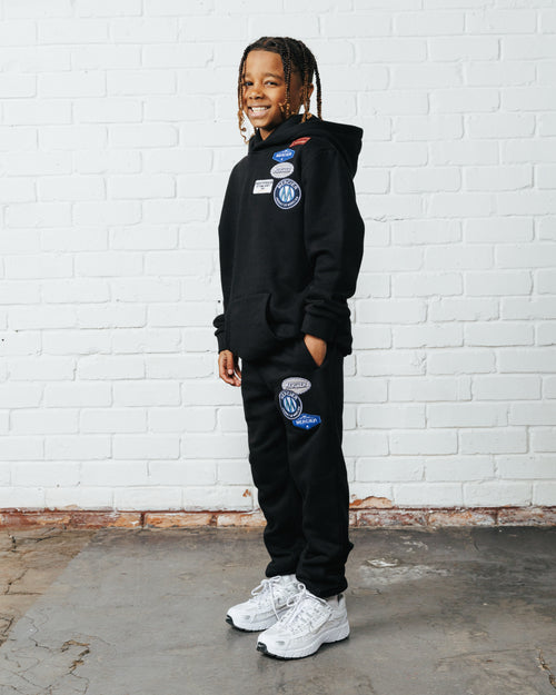 Junior Black OG Badge Hoodie