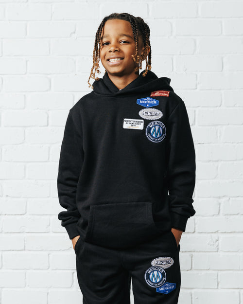 Junior Black OG Badge Hoodie
