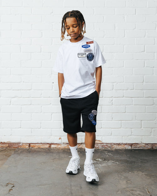 Junior Black OG Badge Shorts