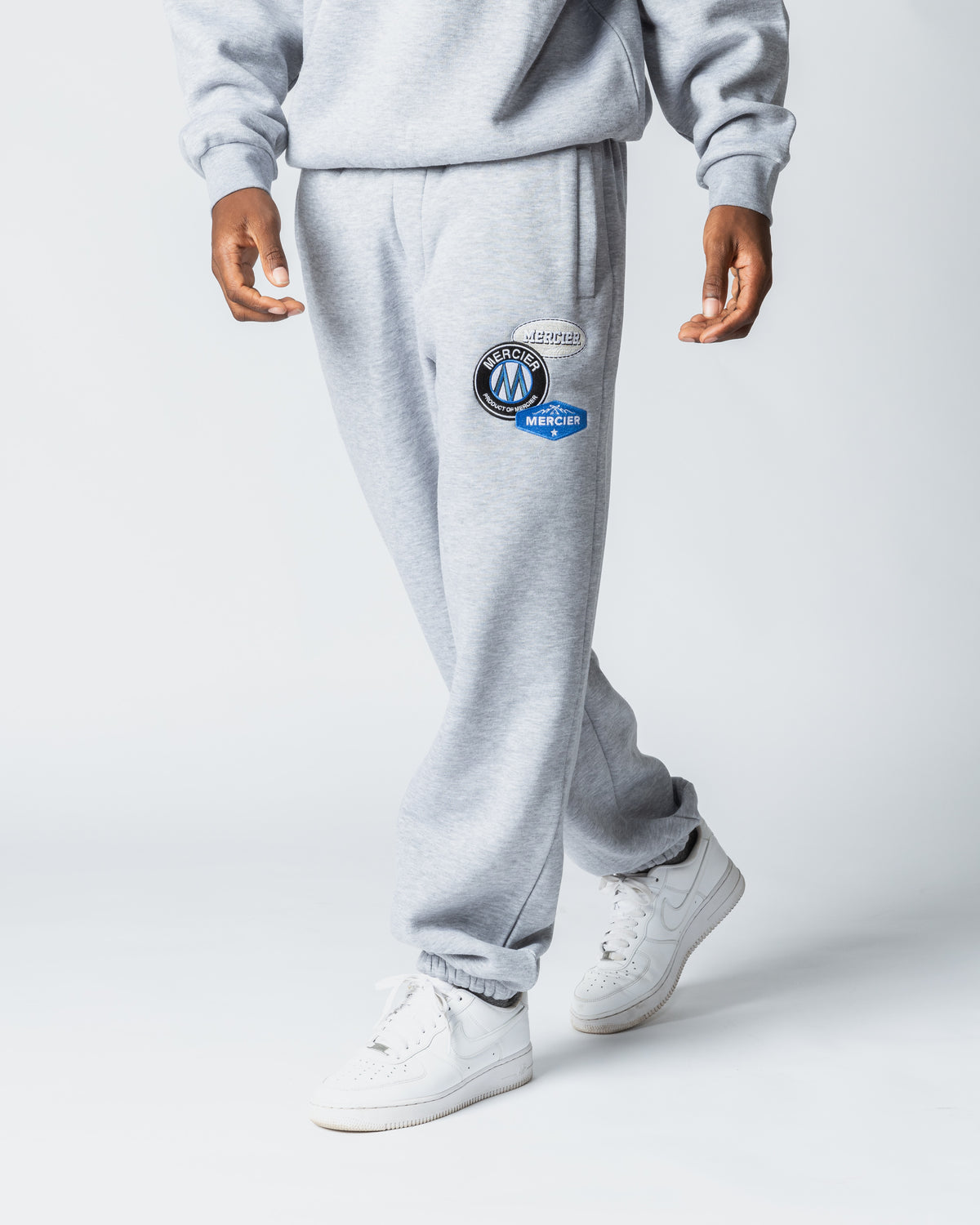 Relaxed OG Joggers Grey Marl, image 1