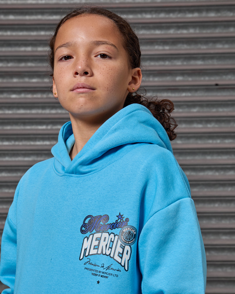 Junior Guerrilla Hoodie Blue, image 5
