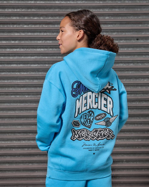 Junior Guerrilla Hoodie Blue