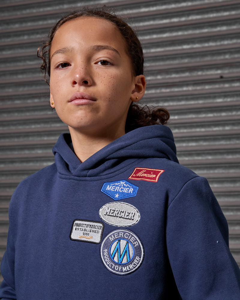 Junior OG Hoodie Navy, image 3