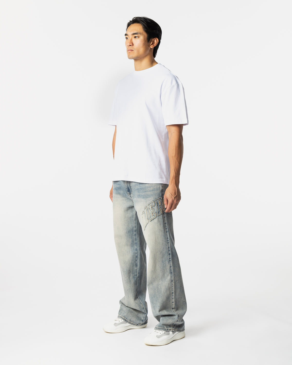 Vintage Blue Speedway Denim Jeans, image 2