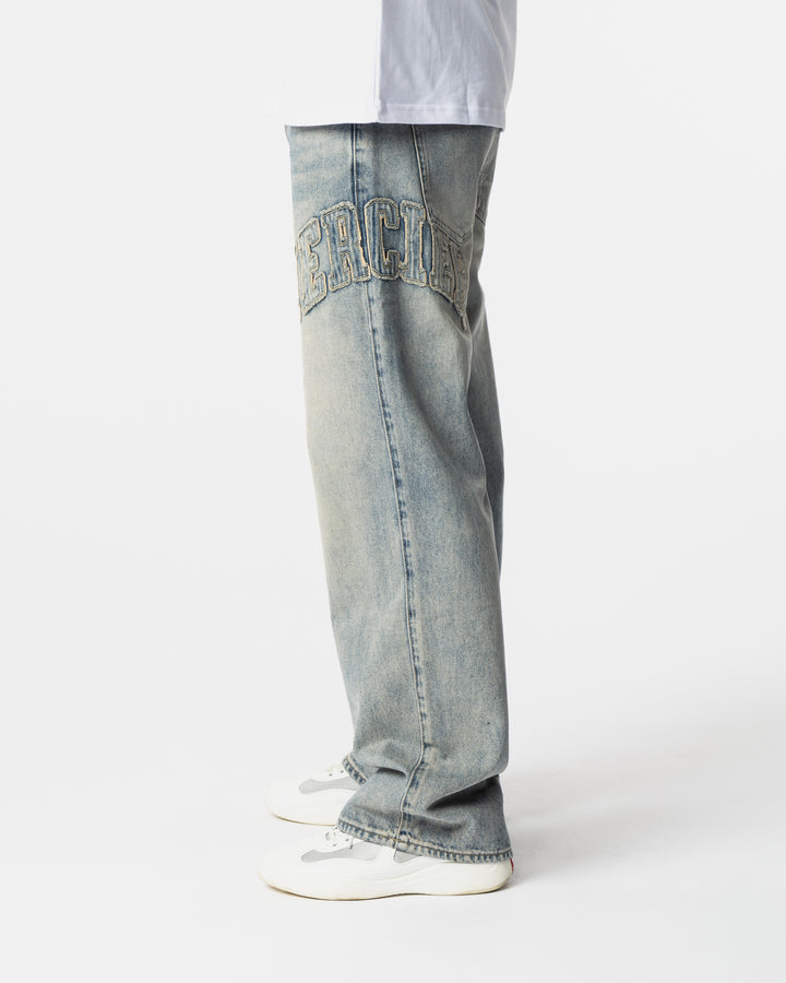 Vintage Blue Speedway Denim Jeans
