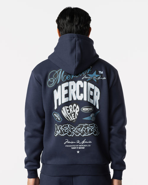 Guerrilla Hoodie Navy