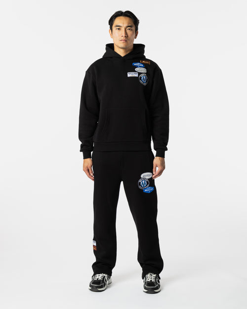 Relaxed OG Badge Hoodie Black