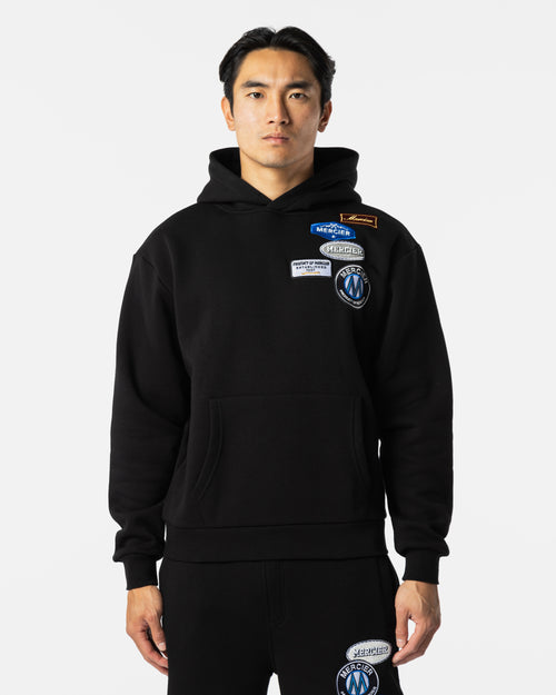 Relaxed OG Badge Hoodie Black