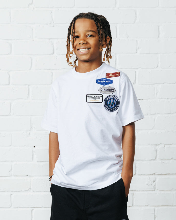 Junior OG Badge Tshirt White