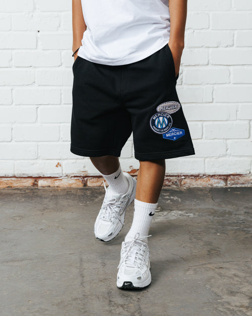 Junior Black OG Badge Shorts
