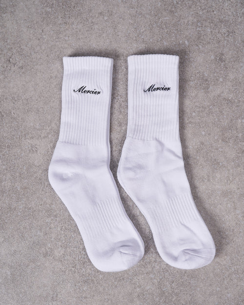 Weiße Signature Mercier Socken 2 Stück