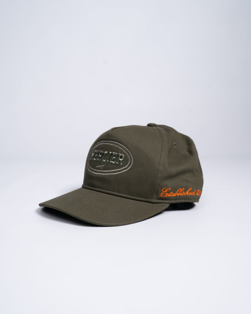 mens khaki maison mercier cap