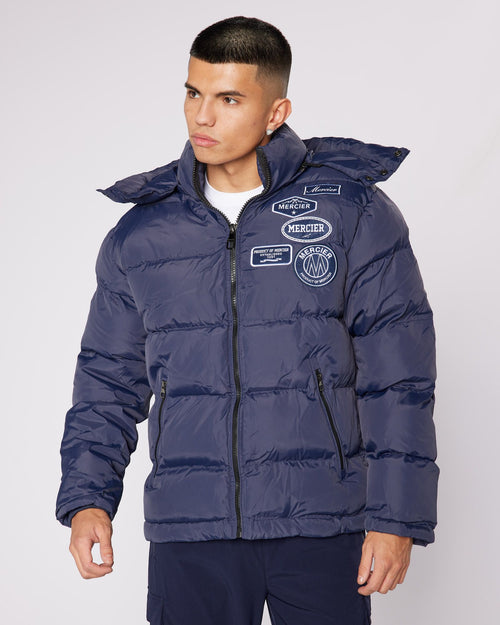 Navy Tonal OG Puffer Jacket