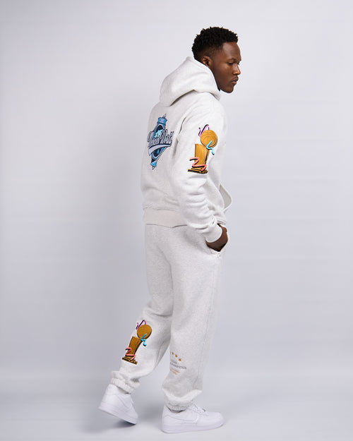 Snow Marl Mercier Rodman Hoodie