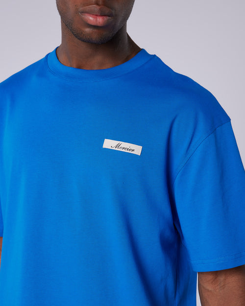 Script Tshirt Cobalt