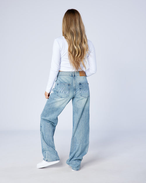 Womens Pocket Signature Jeans