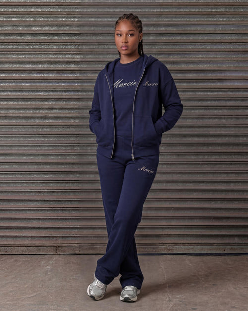 Women's  Authenticity Jogger Navy Silver