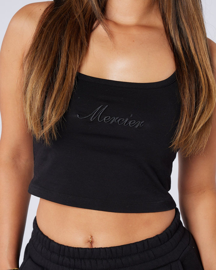 Womens Authenticity Strap Vest Black